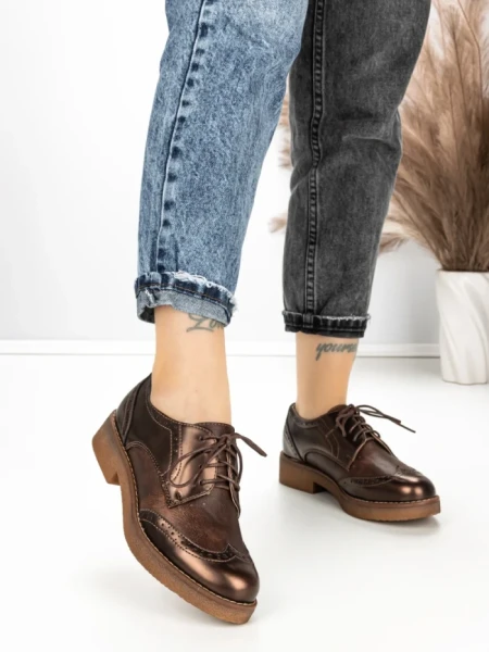Pantofi Casual Dama 512 CAMEL | BEUE SHOES