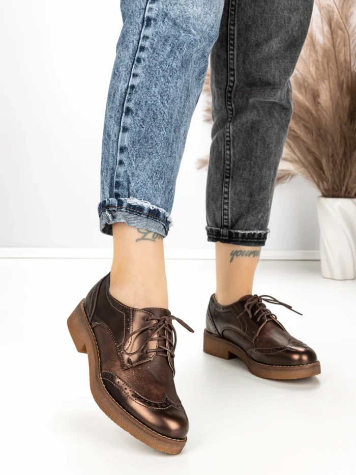 Pantofi Casual Dama 512 CAMEL | BEUE SHOES