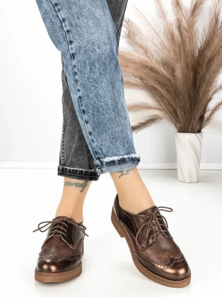 Pantofi Casual Dama 512 CAMEL | BEUE SHOES