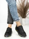 Sneakers Dama TT-93 BLACK | EMAS