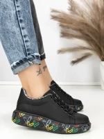 Sneakers Dama TT-93 BLACK | EMAS