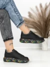Sneakers Dama TT-93 BLACK | EMAS