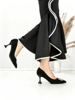 Pantofi Stiletto J-202 BLACK | CHERIE
