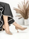 Pantofi Stiletto J-202 APRICOT | CHERIE