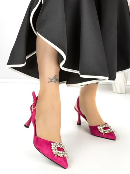 Pantofi Stiletto J-209 FUCSIA | CHERIE