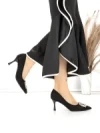 Pantofi Stiletto J-200 BLACK | CHERIE