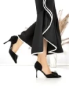 Pantofi Stiletto 588-236 BLACK | CHERIE