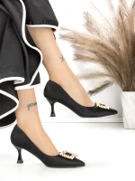 Pantofi Stiletto 588-209 BLACK | CHERIE