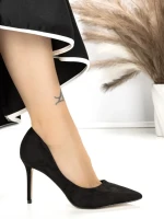 Pantofi Stiletto 588-18 BLACK | CHERIE