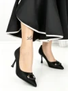 Pantofi Stiletto 55-A50 BLACK | GIVANA