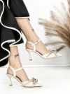 Pantofi Stiletto BE-672 BEIGE | BEUE SHOES