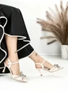 Pantofi Stiletto BE-672 BEIGE | BEUE SHOES