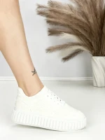 Sneakers Dama PC306 WHITE | GIVANA