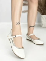 Balerini Dama DH-1136 WHITE | ABLOOM