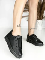 Sneakers Dama HY-285 ALL BLACK | ABLOOM