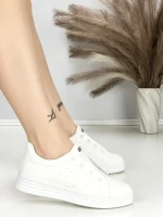Sneakers Dama HY-285 ALL WHITE | ABLOOM