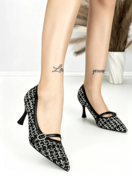 Pantofi Stiletto L6-79-1 BLACK | ABLOOM