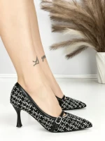 Pantofi Stiletto L6-79-1 BLACK | ABLOOM
