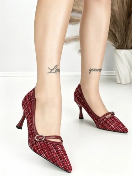Pantofi Stiletto L6-79-4 WINE | ABLOOM