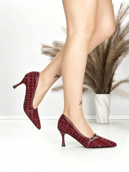 Pantofi Stiletto L6-79-4 WINE | ABLOOM