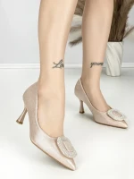 Pantofi Stiletto A7910-1 CHAMPAGNE | ABLOOM