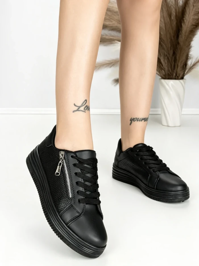 Sneakers Dama BK-56-1 ALL BLACK | ABLOOM