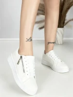 Sneakers Dama BK-56-4 ALL WHITE | ABLOOM