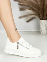 Sneakers Dama BK-56-4 ALL WHITE | ABLOOM