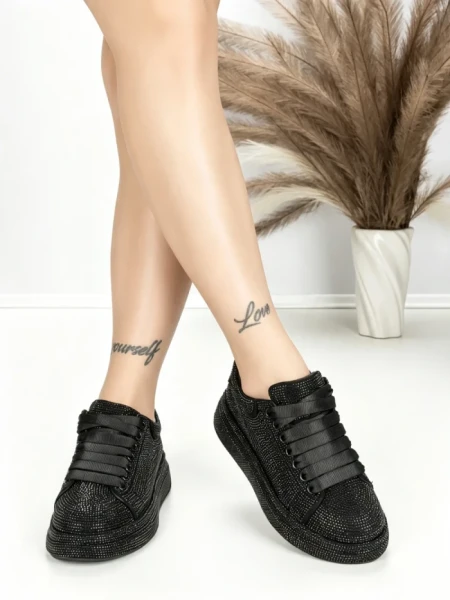 Sneakers Dama 6WL1 ALL BLACK | MEI
