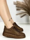 Sneakers Dama 6WL1 BROWN | MEI