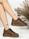 Sneakers Dama 6WL1 BROWN | MEI