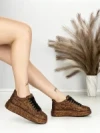 Sneakers Dama 6WL1 BROWN-LEOPARD | MEI
