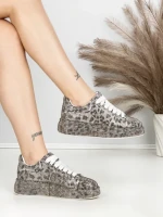 Sneakers Dama 6WL1 GREY-LEOPARD | MEI