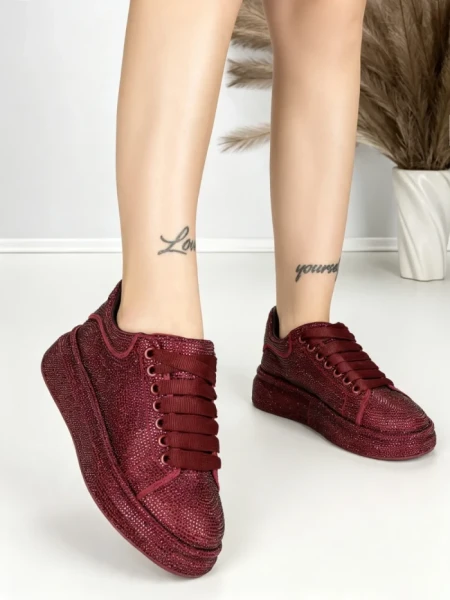 Sneakers Dama 6WL1 WINERED | MEI