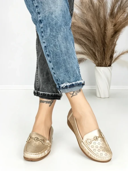 Pantofi Casual Dama JM728 ORO | ANNALISE