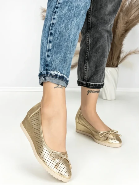 Pantofi Casual Dama JM221J ORO | ANNALISE