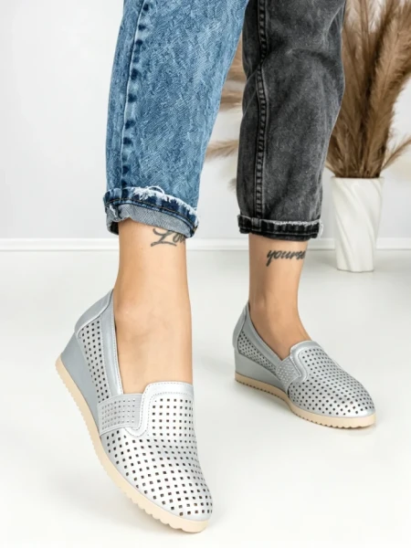 Pantofi Casual Dama JM222J PLATA | ANNALISE