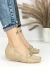 Pantofi Casual Dama JM652 KHAKI | ANNALISE