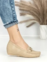 Pantofi Casual Dama JM652 KHAKI | ANNALISE