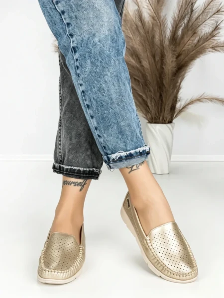 Pantofi Casual Dama JM152Q ORO | ANNALISE
