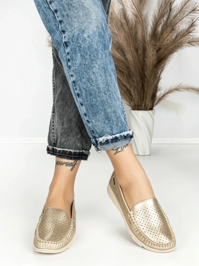 Pantofi Casual Dama JM152Q ORO | ANNALISE