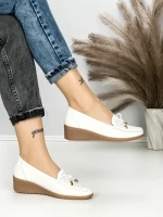 Pantofi Casual Dama JM075 BLANCO | ANNALISE