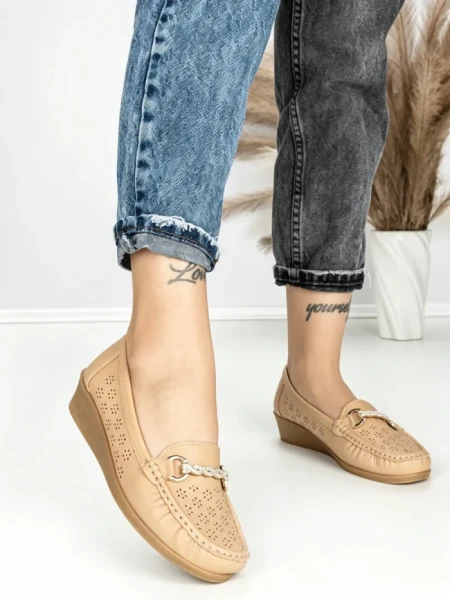 Pantofi Casual Dama JM079 TAUPE | ANNALISE