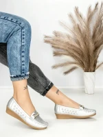 Pantofi Casual Dama JM079 PLATA | ANNALISE