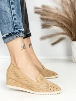 Pantofi cu Platforma JM220J CAMEL | ANNALISE