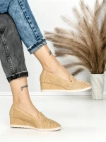 Pantofi cu Platforma JM220J CAMEL | ANNALISE