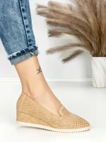 Pantofi cu Platforma JM220J CAMEL | ANNALISE
