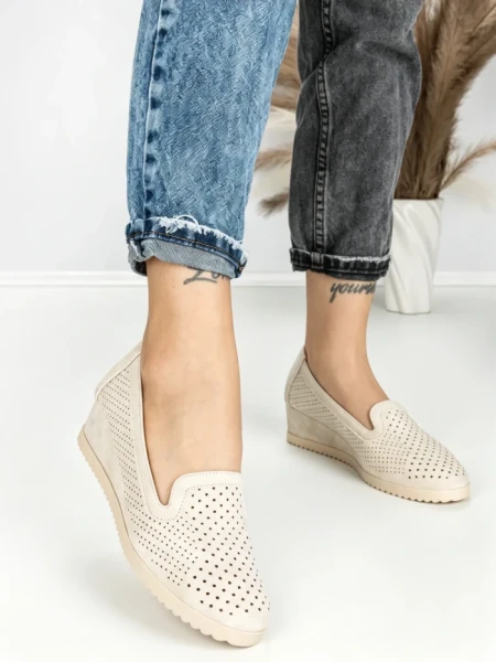 Pantofi cu Platforma JM220J TAUPE | ANNALISE