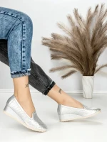 Pantofi cu Platforma JM220J PLATA | ANNALISE