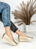 Pantofi cu Platforma JM220J ORO | ANNALISE